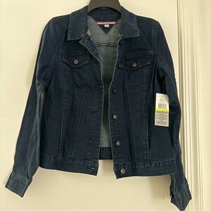 Tommy Hilfiger Luxurious Dark Blue Jean Jacket